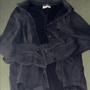 Women’s Hollister distressed Flannel